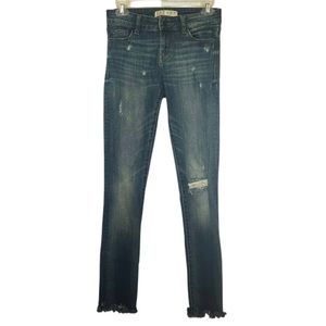 Zara Basics Dept premium crafted skinny denim jeans pants